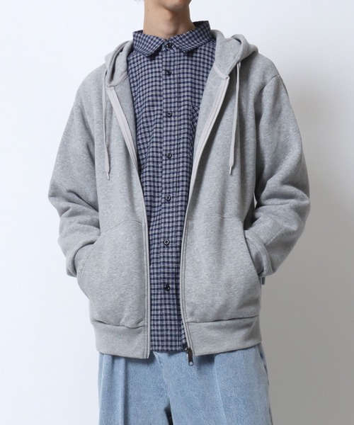 「DISCUS」 ジップアップパーカー L ネイビー メンズ_画像8