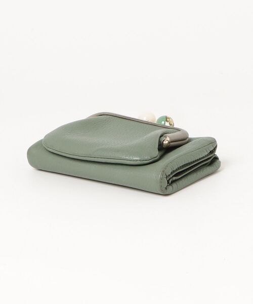 「ear PAPILLONNER」 財布 FREE グリーン レディース_画像3