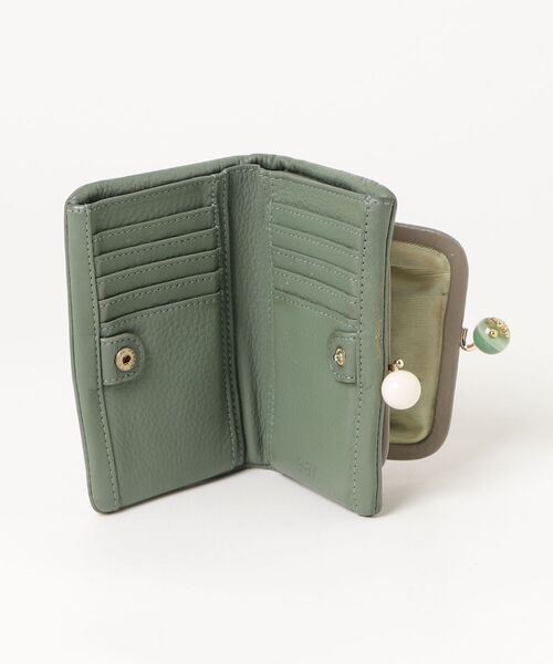 「ear PAPILLONNER」 財布 FREE グリーン レディース_画像4