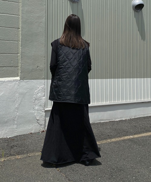 「y/m by RIKA」 ベスト FREE カーキ レディース_画像6