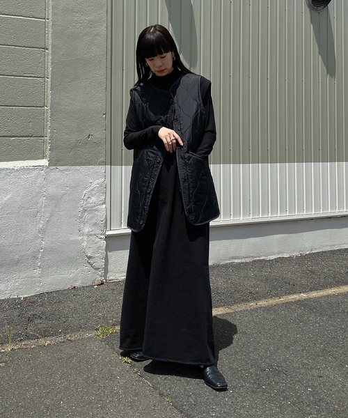 「y/m by RIKA」 ベスト FREE カーキ レディース_画像7