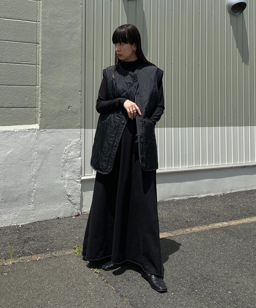 「y/m by RIKA」 ベスト FREE カーキ レディース_画像8