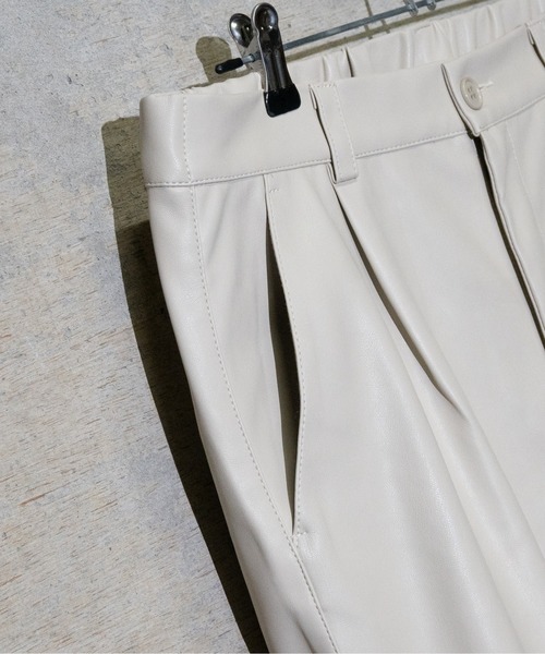 「JOHN'S CLOSET」 「suggestion」パンツ MEDIUM ブラック メンズ_画像4