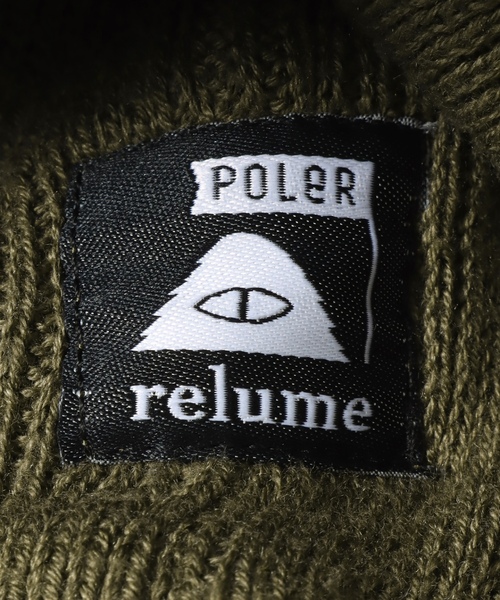 「POLeR」 ニットキャップ FREE オレンジ メンズ_画像5