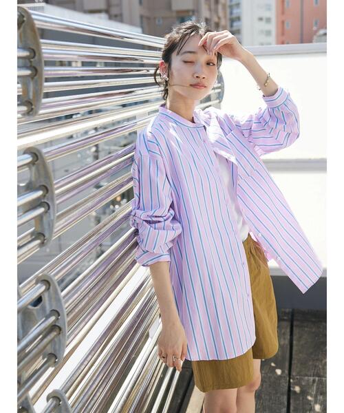 「CRAFT STANDARD BOUTIQUE」 長袖ブラウス M グレー系その他2 レディース_画像7