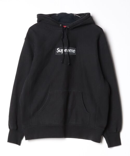 Supreme（シュプリーム） プルオーバーパーカー S ブラック メンズ