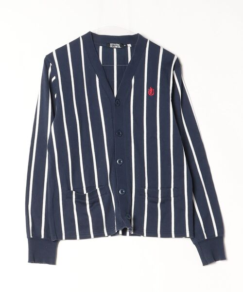 「HYSTERIC GLAMOUR」 カーディガン MEDIUM ネイビー メンズ