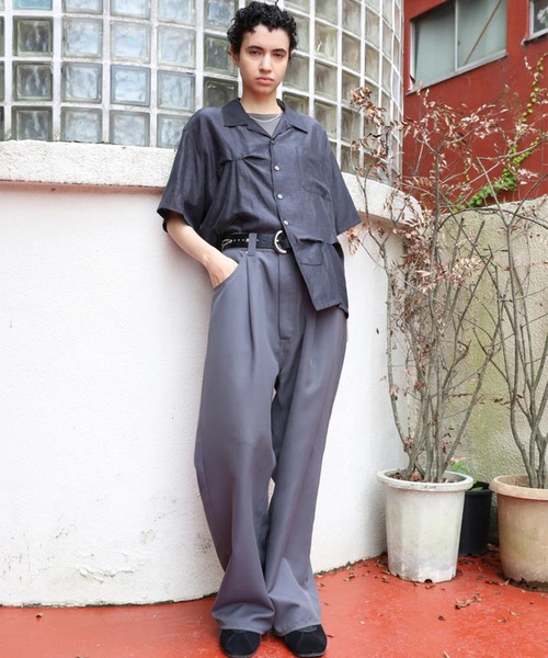 JieDa（ジエダ） スラックス 「Jieda/ジエダ」WIDE ONE TUCK STRAIGHT