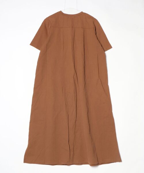 「nimes et nimes」 7分袖ワンピース FREE ブラウン レディース_画像2