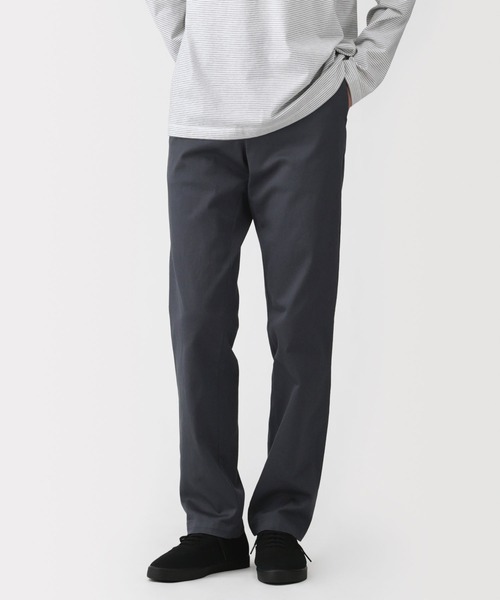 無印良品（MUJI） チノパン 紳士 ストレッチチノスリムパンツ メンズ