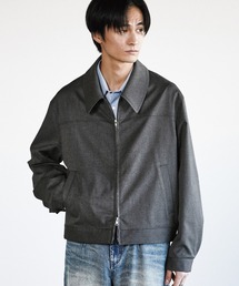 WYM LIDNM ブルゾン アウター TECH WOOL GABARDINE ZIP BLOUSON「SET