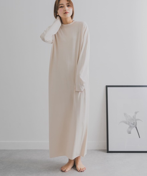 「KBF+」 ニットワンピース ONE ホワイト系その他 レディース_画像3