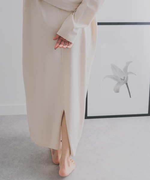 「KBF+」 ニットワンピース ONE ホワイト系その他 レディース_画像5