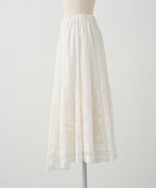 pual ce cin ロング スカート 成形レーススカート : ZOZOTOWN Yahoo!店