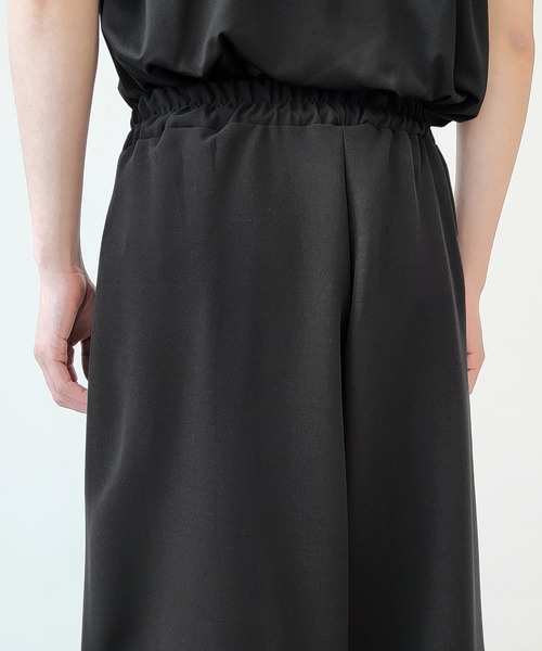 「minsobi」 イージーパンツ FREE グレー メンズ_画像3