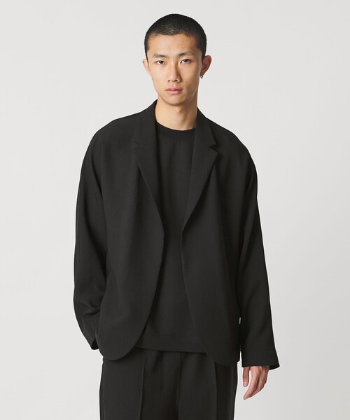 daisuke obana テーラードジャケット ユナイテッドアローズ 黒 UNITED ARROWS & SONS by DAISUKE OBANA ジャケット テーラード