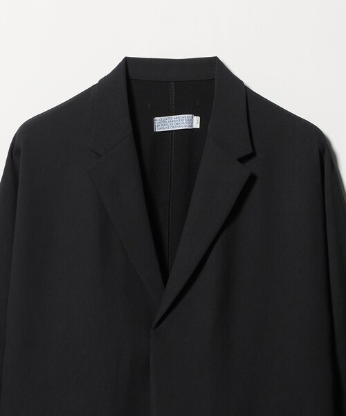 UNITED ARROWS SONS テーラードジャケット ブラック UNITED ARROWS & SONS by DAISUKE OBANA ジャケット テーラード