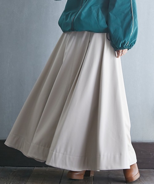 「GEVS.」 フレアスカート M ブラック レディース_画像7