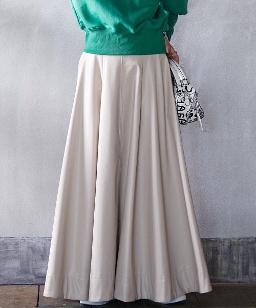 「GEVS.」 フレアスカート M ブラック レディース_画像9