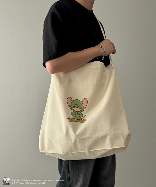 KOYA. トートバッグ 「Tom＆Jerry/トムとジェリー」2wayキャンバス