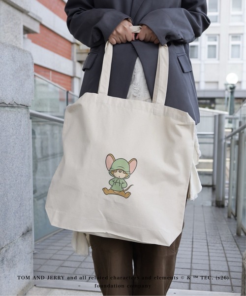 KOYA. トートバッグ 大きめ 「Tom＆Jerry/トムとジェリー」2way