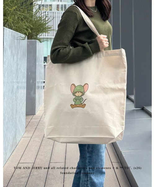 KOYA. トートバッグ 「Tom＆Jerry/トムとジェリー」2wayキャンバス