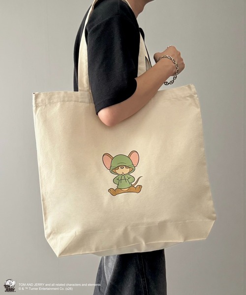 KOYA. トートバッグ 「Tom＆Jerry/トムとジェリー」2wayキャンバス