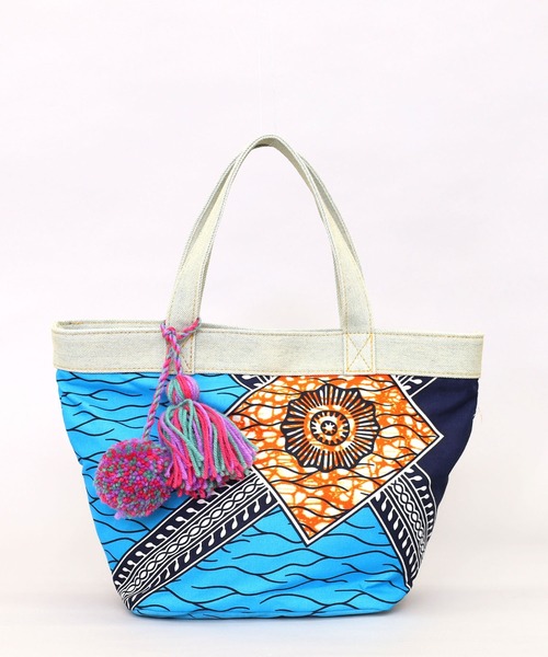 「COOCO」 トートバッグ 9 グリーン レディース_画像5