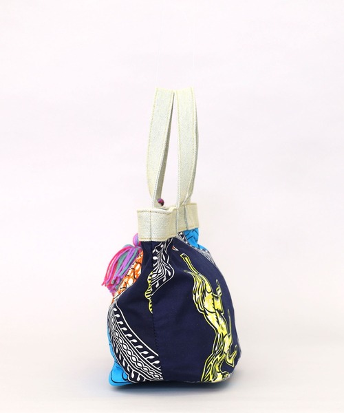 「COOCO」 トートバッグ 9 グリーン レディース_画像6