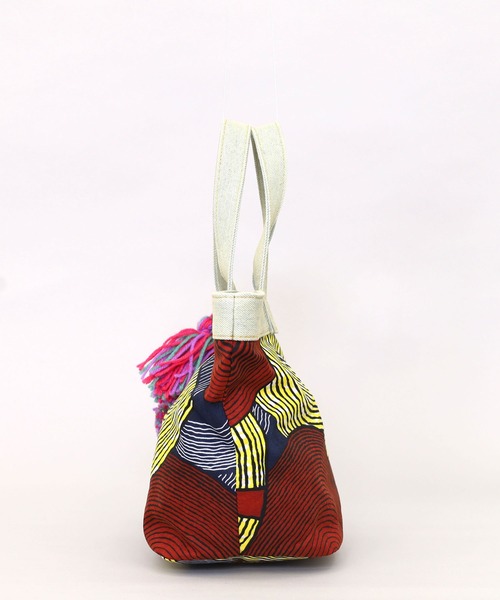 「COOCO」 トートバッグ 9 グリーン レディース_画像9