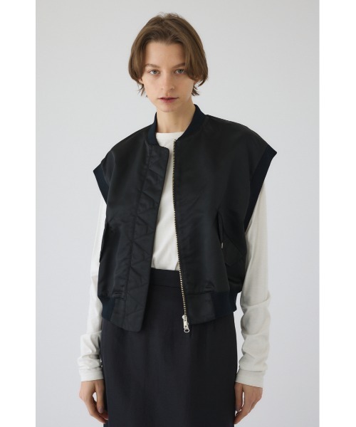 RIM.ARK ベスト ジレ Short MA-1 vest ショート エムエーワン ベスト