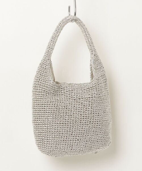 「BEAUTY&YOUTH UNITED ARROWS」 かごバッグ FREE シルバー レディース_画像2