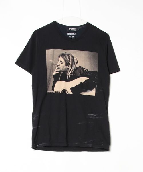 HYSTERIC GLAMOUR（ヒステリックグラマー） 半袖Tシャツ「KURT COBAIN 