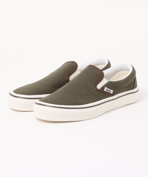 VANS（ヴァンズ） スリッポン 5h グリーン メンズ : ZOZOTOWN Yahoo!店