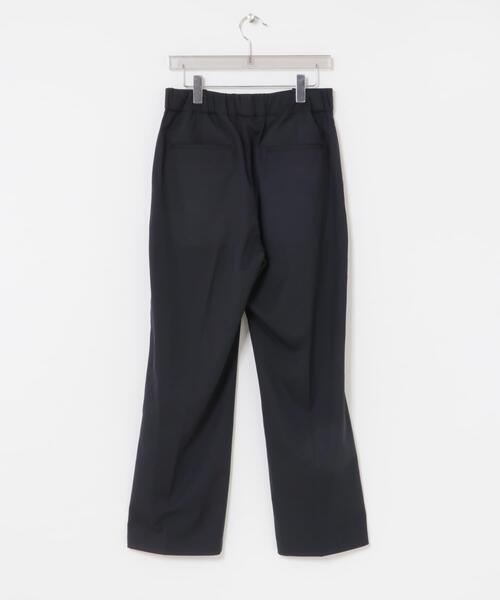ワイドパンツ パンツ WASHABLE WOOL EASY TROUSER メンズの画像
