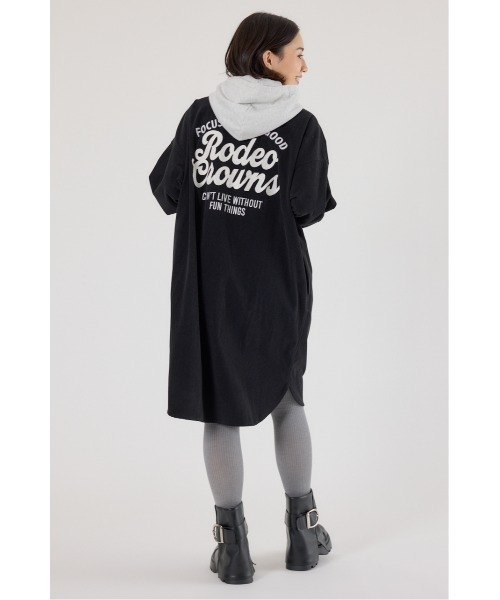 「RODEO CROWNS WIDE BOWL」 長袖ワンピース FREE ベージュ レディース_画像9