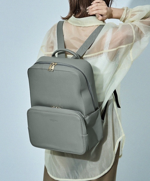 「HUNDRED」 リュック ONE SIZE グレー レディース