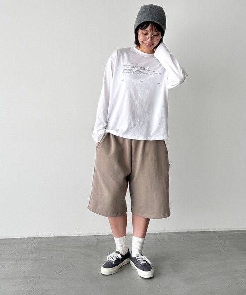 CANAL JEAN（キャナルジーン） ワイドパンツ ハーフパンツ パンツ