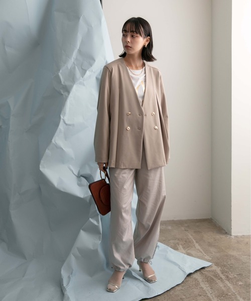 「Eimee Law」 パンツ 38 キャメル レディースの画像