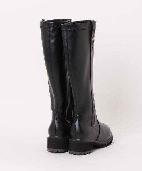 「la farfa SHOES」 ロングブーツ M ブラック レディース_画像2