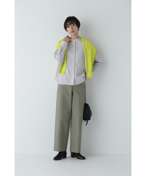 「human woman」 長袖ブラウス MEDIUM ケリーグリーン レディースの画像