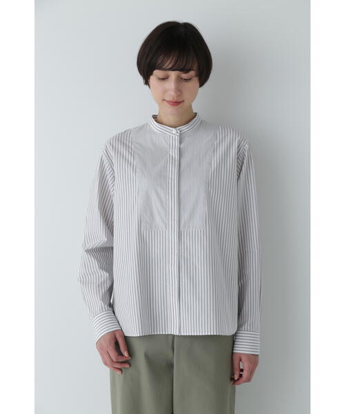 「human woman」 長袖ブラウス MEDIUM ケリーグリーン レディースの画像