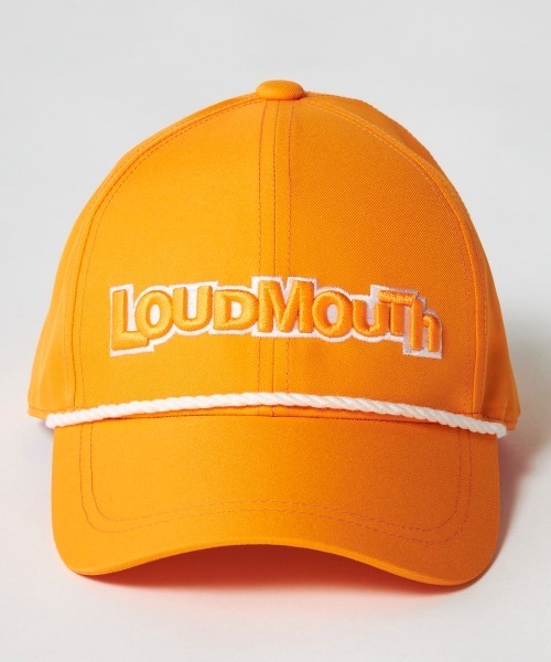 キャップ 帽子 メンズ 「Loudmouth:ラウドマウス」ロゴキャップ ゴルフ