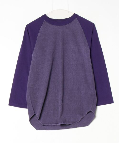 「WALLA WALLA SPORT」 7分袖Tシャツ - レッド メンズ_画像2