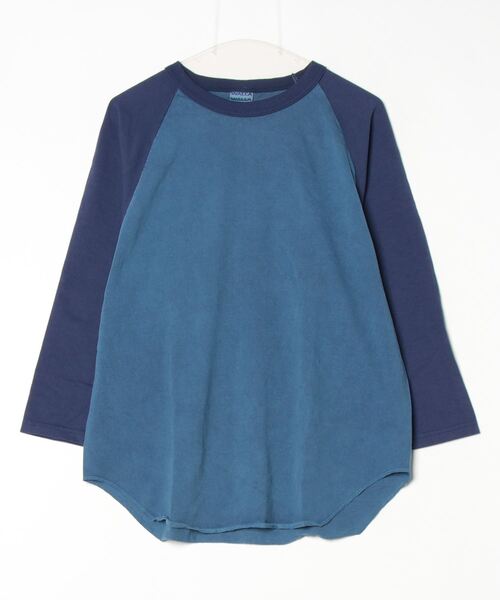 「WALLA WALLA SPORT」 7分袖Tシャツ - レッド メンズ_画像3