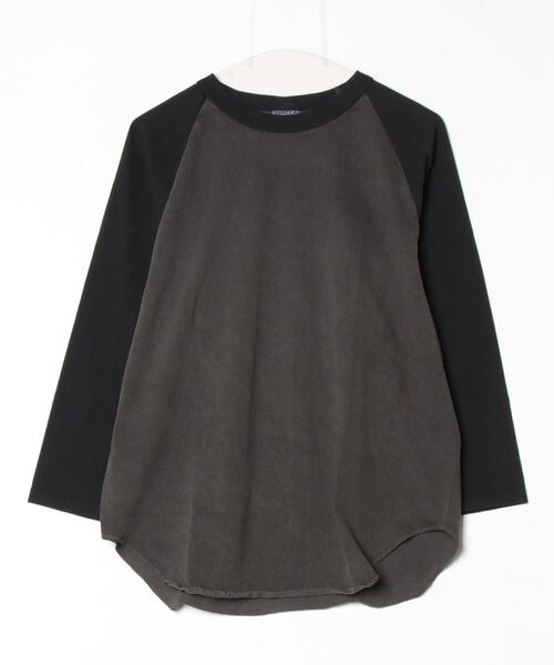 「WALLA WALLA SPORT」 7分袖Tシャツ - レッド メンズ_画像9