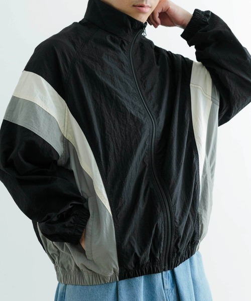 「ITEMS URBANRESEARCH」 ナイロンブルゾン LARGE ブラック メンズ_画像7
