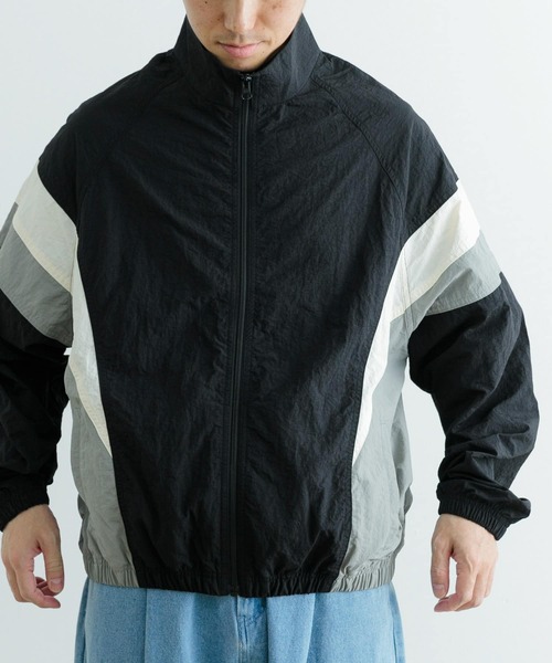 「ITEMS URBANRESEARCH」 ナイロンブルゾン LARGE ブラック メンズ_画像9