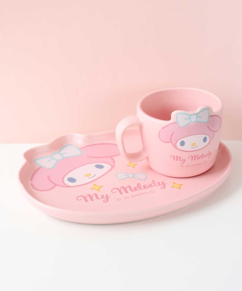 sanrio（サンリオ） 食器 陶器製 モーニングセット（CUP ＆ PLATE SET
