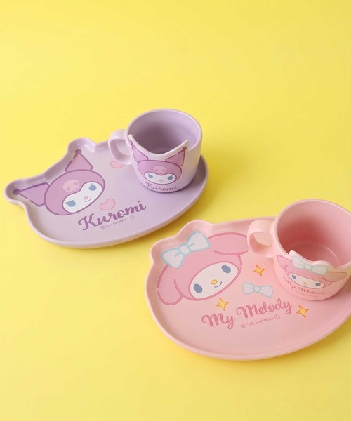 sanrio（サンリオ） 食器 陶器製 モーニングセット（CUP ＆ PLATE SET